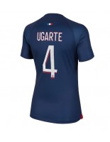 Paris Saint-Germain Manuel Ugarte #4 Kotipaita Naisten 2023-24 Lyhythihainen